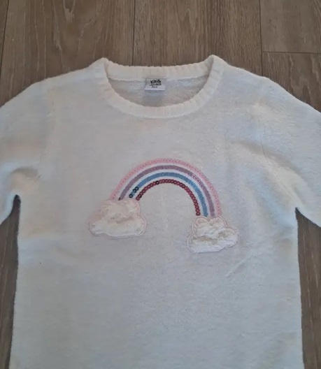 Dětský svetr pěkný stav - 2