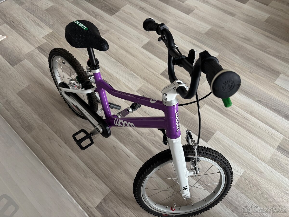 Woom 16’’ dětské kolo fialová - 2