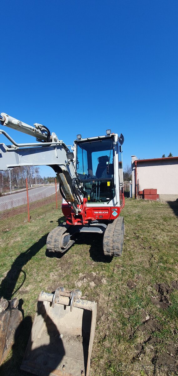Takeuchi TB230 POUZE 1037mth, po servisu - 2