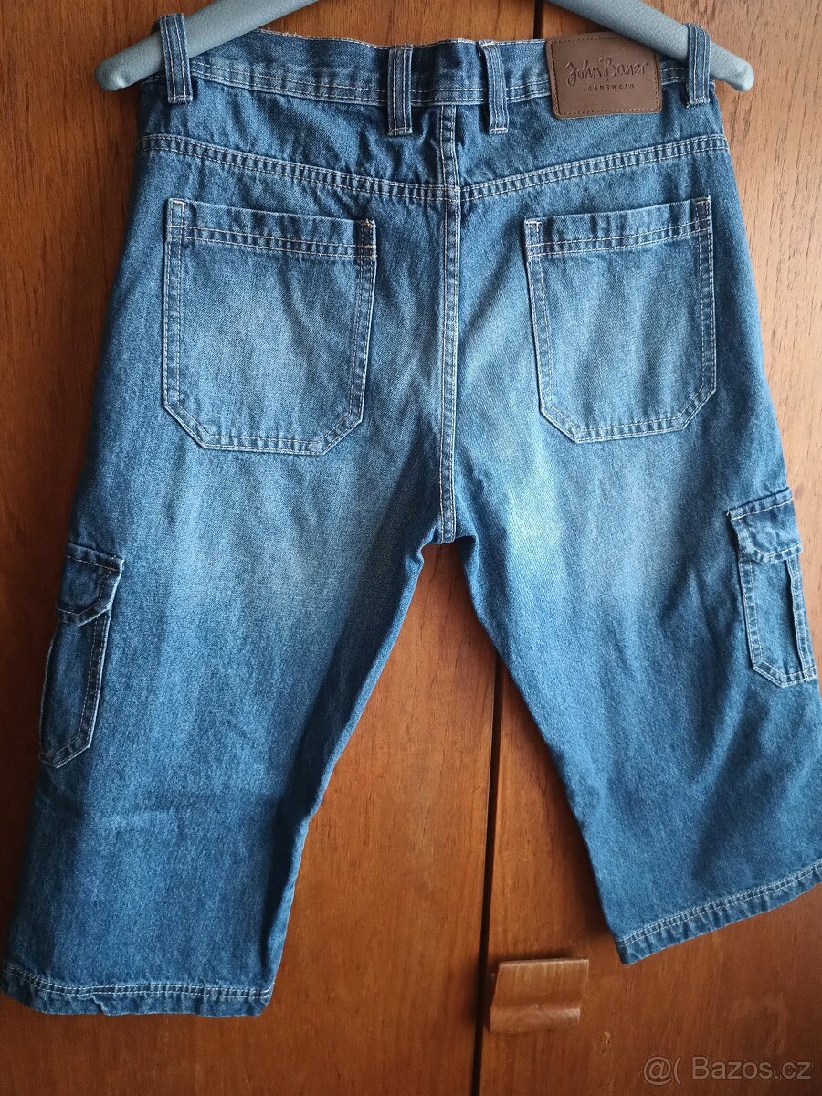 3/4 cargo džiny Regular - 2