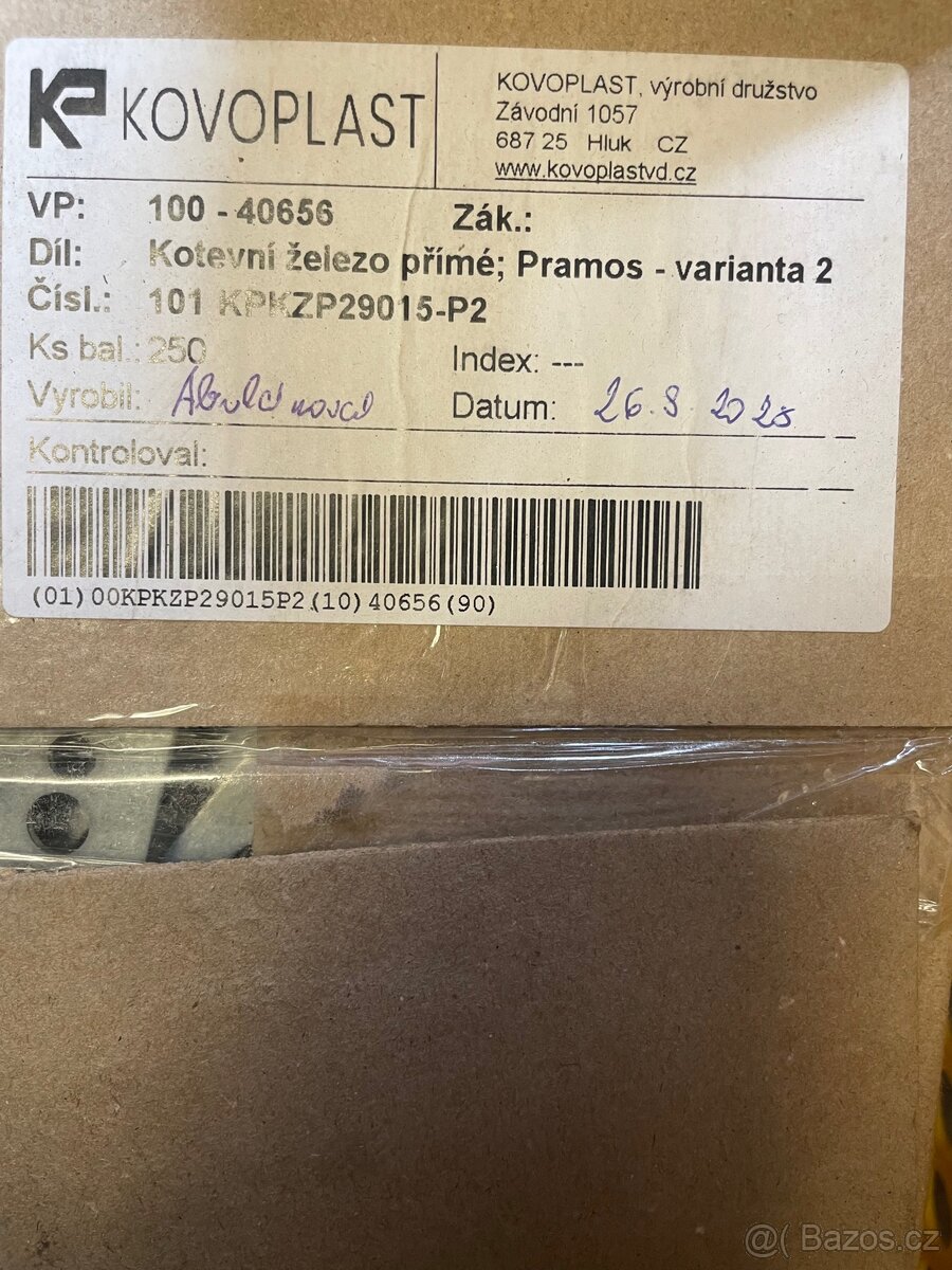 Kotevní železa na okna - 2