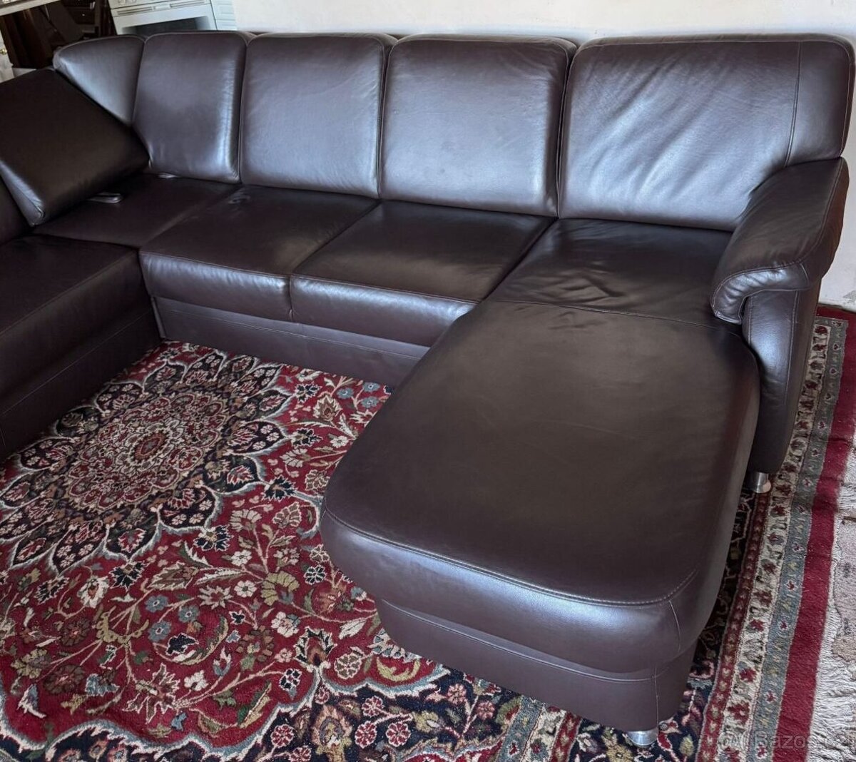 Moderní kožená sedačka do Účka, 4976 - 2