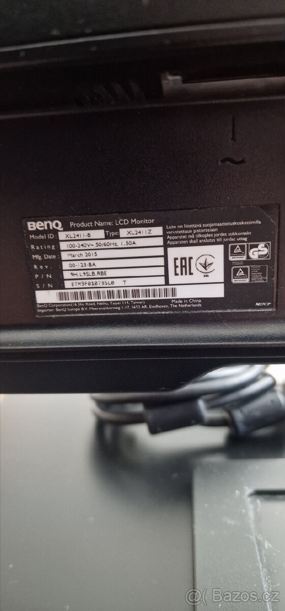 Monitor 24" Zowie by BenQ XL2411P - 2