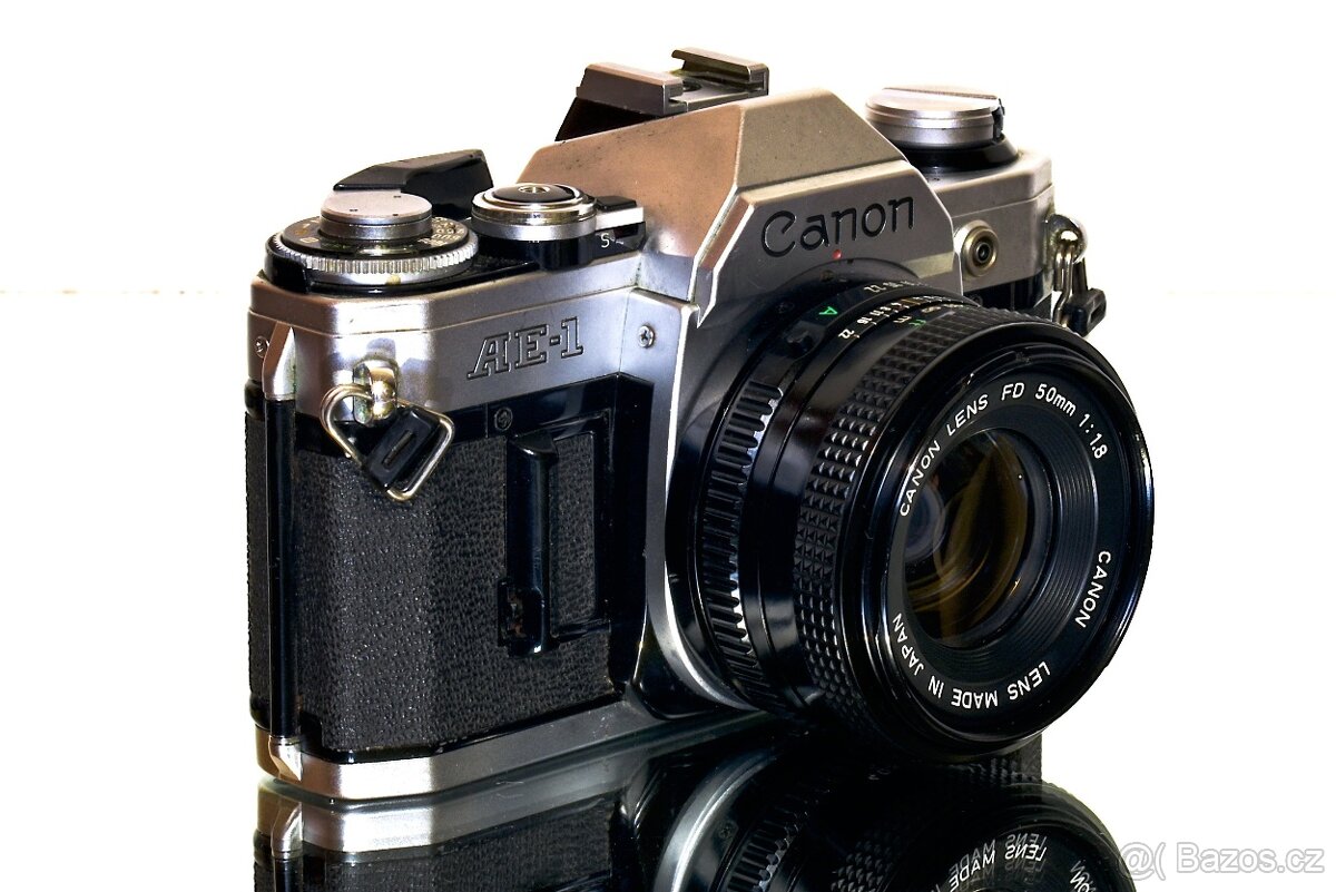 Canon AE-1 + FD 1,8/50mm TOP STAV - 2