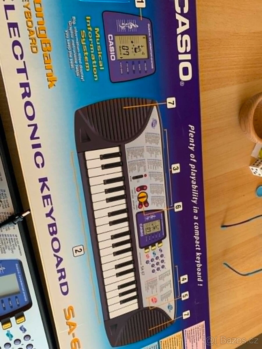 Dětské klávesy Casio SA-67 - 2