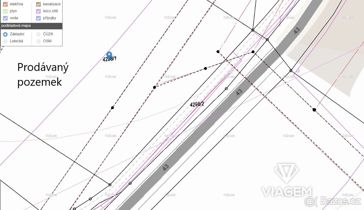 Pole 12 836 m² - 2