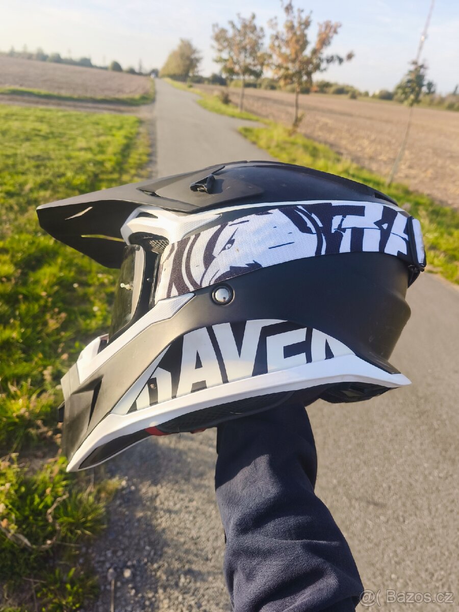 Motokrosová helma Raven - 2