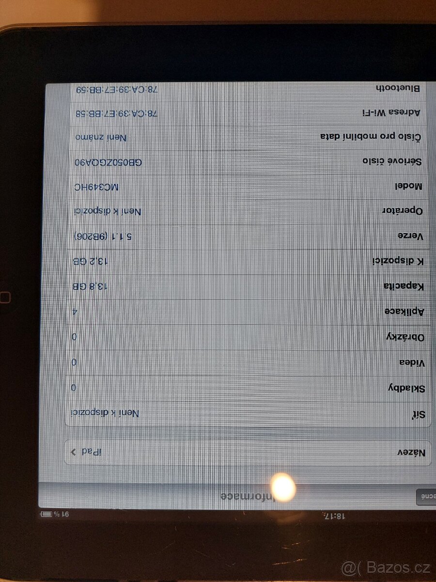 Apple iPad 1 A1337 16GB retro iOS 5.1.1 - 2