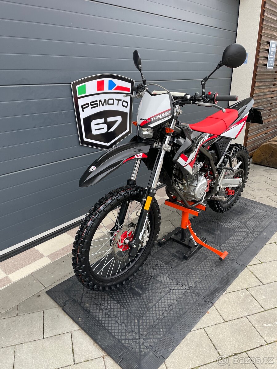 Fantic 125 Enduro tok 2017  9596 km