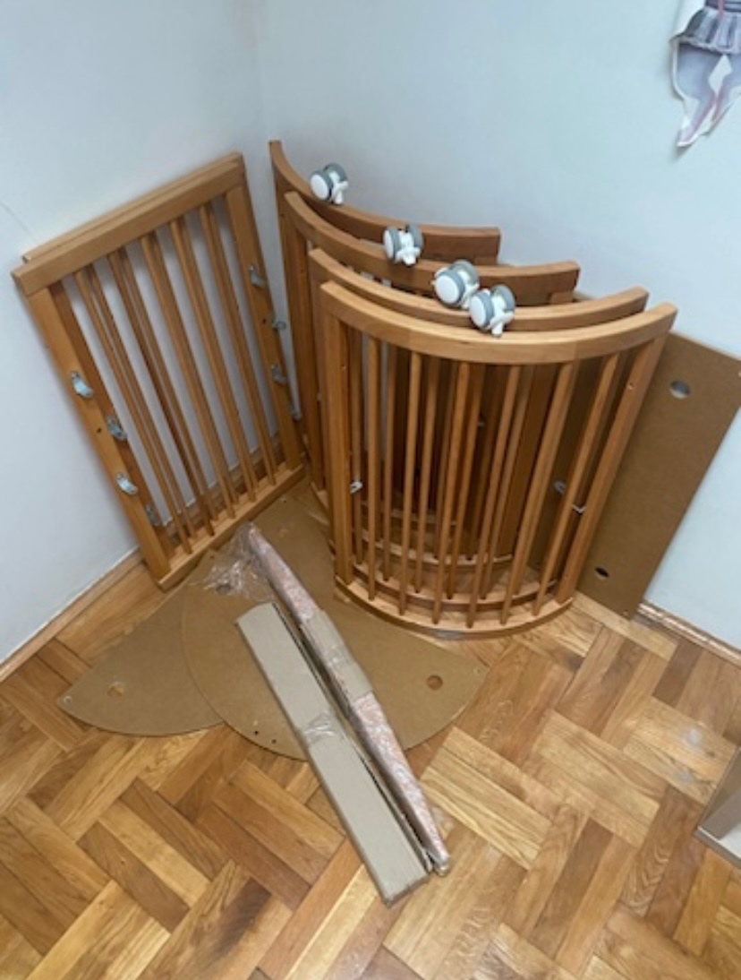 Nová nepoužitá rostoucí postýlka Ingvart ROUND 72cm - 2