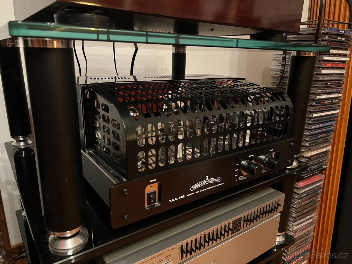 T.A.C. 34B zesilovač + TAD lampy - 2