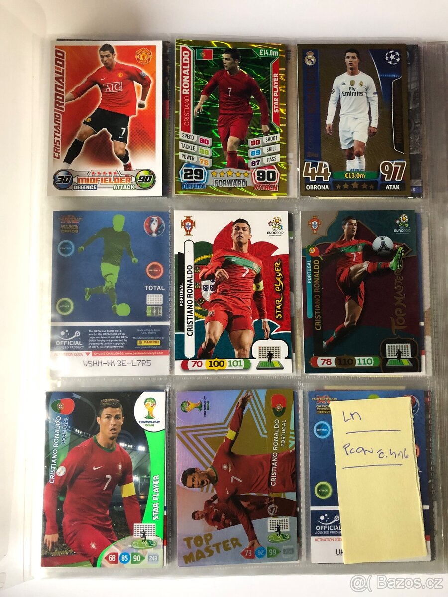 Karticky ronaldo - 2