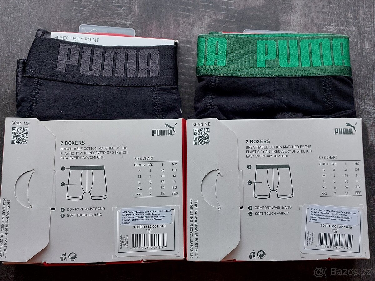 Pánské boxerky Puma vel.XL - 2