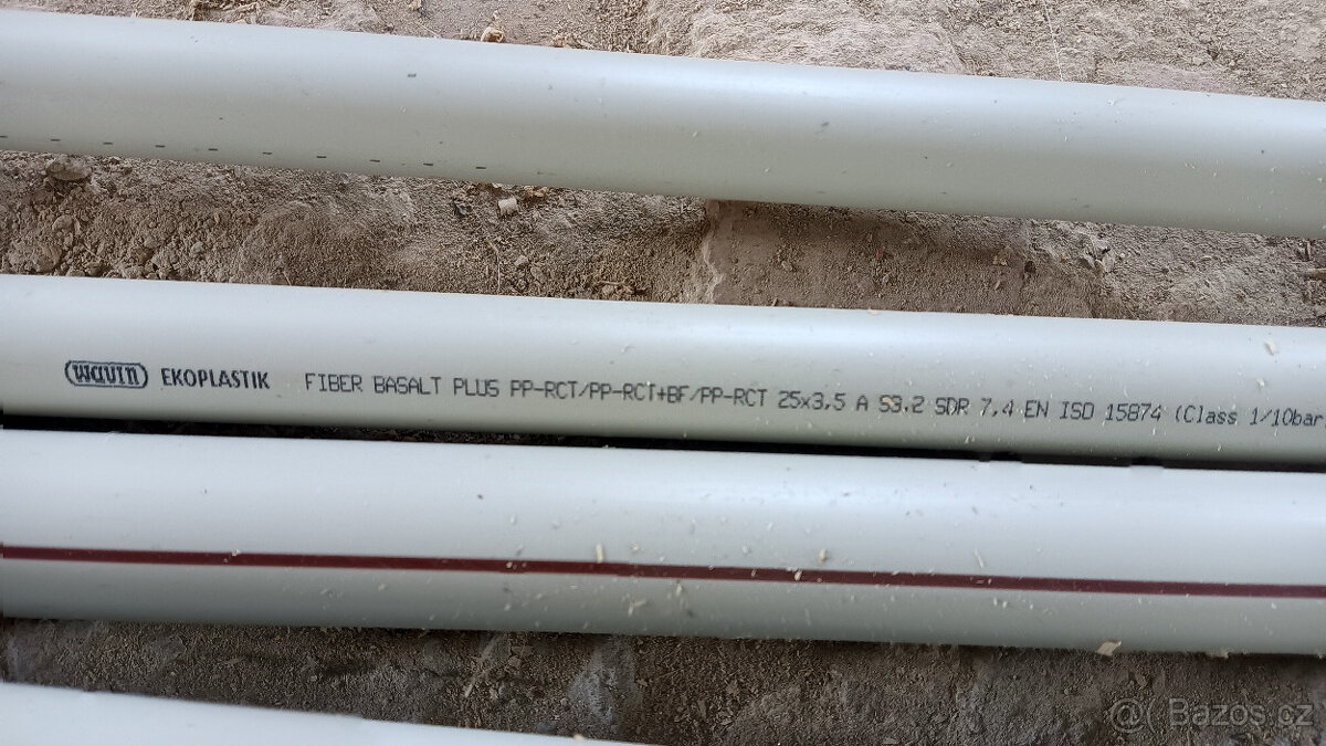 Vodovodní trubky Wavin PP-RCT 32 x 4,4 - 2