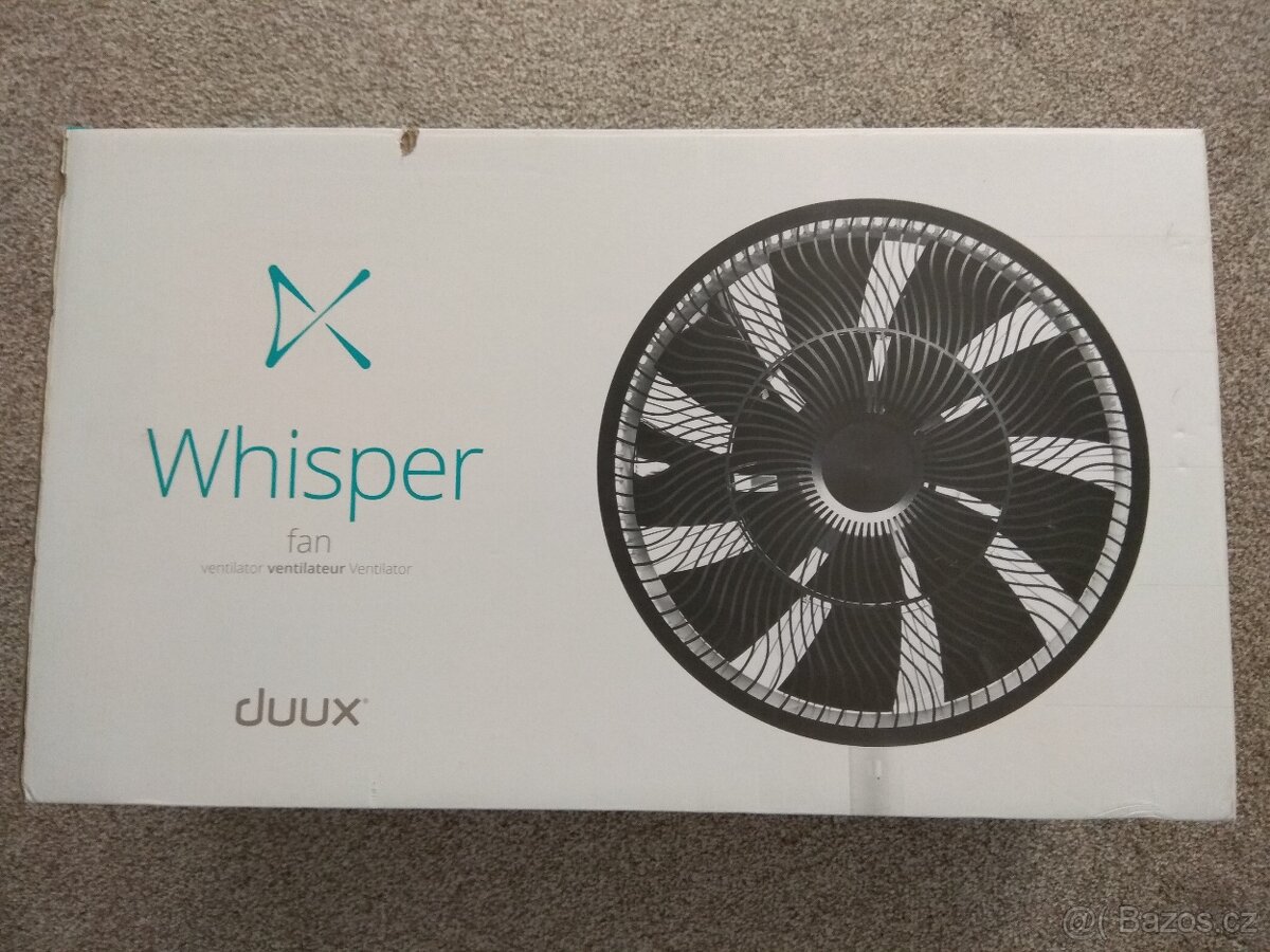 Nový stojanový ventilátor DUUX Whisper - orig. balení - 2