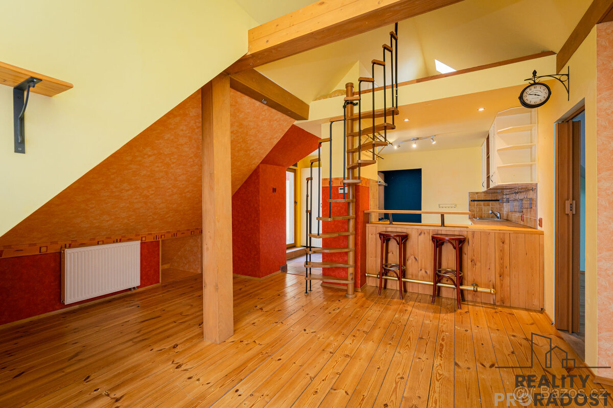 Pronájem bytu 2 + 1 o rozloze 70 m2 s terasou ve vile v Tepl - 2