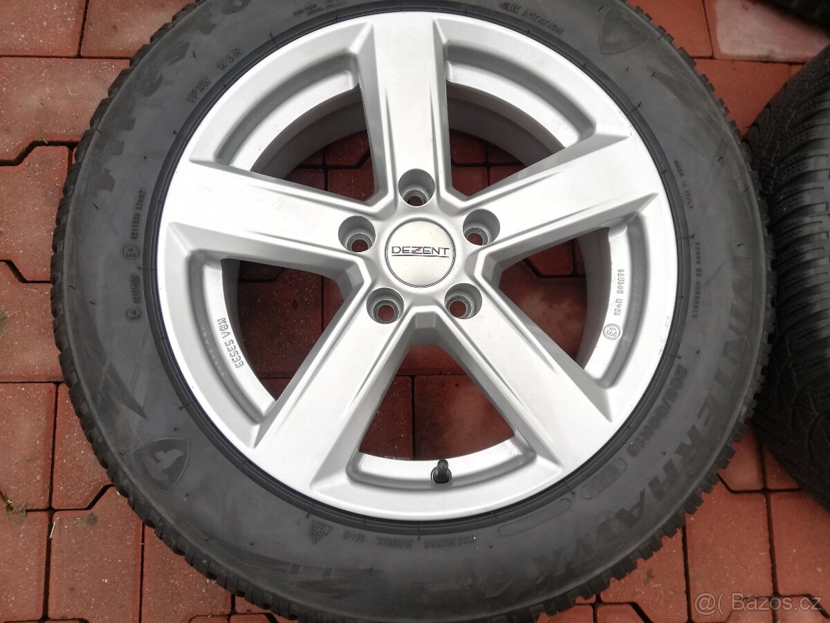 alu Škoda Octavia 4 Dezent zimní 205/60/16 Firestone 7mm - 2