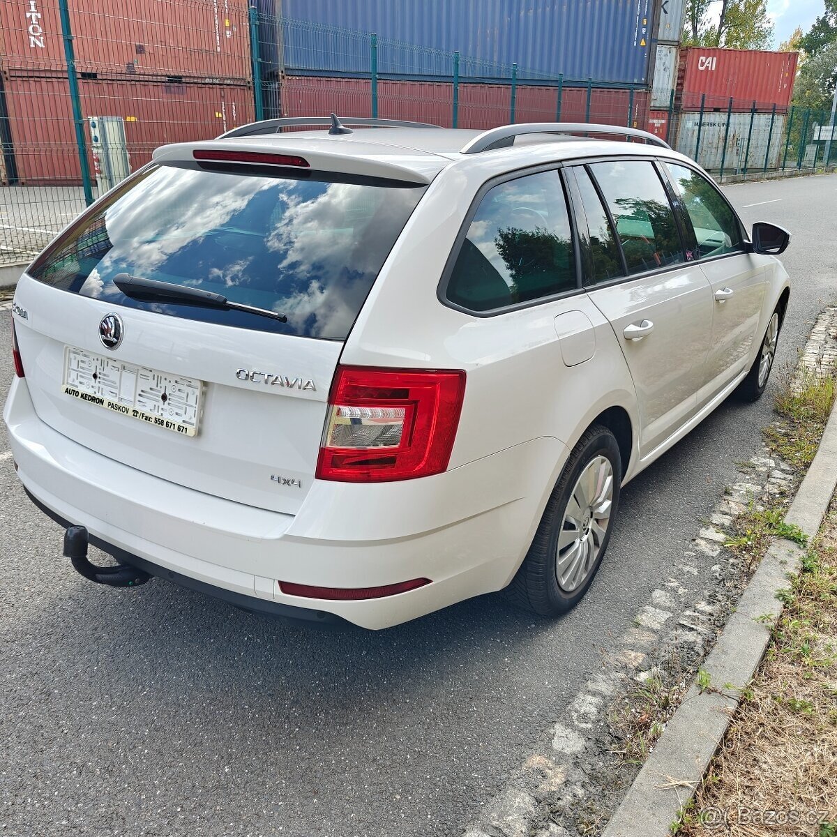 Škoda Octavia III combi 2.0tdi 4X4 DSG Švýcarsko tažné DPH - 2