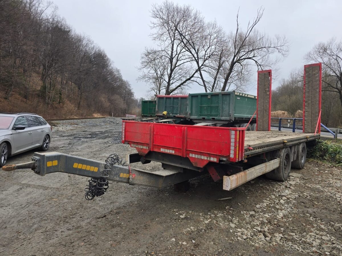 Podvalník, podval, valník, tandem, vlek, přívěs, trailer, - 2