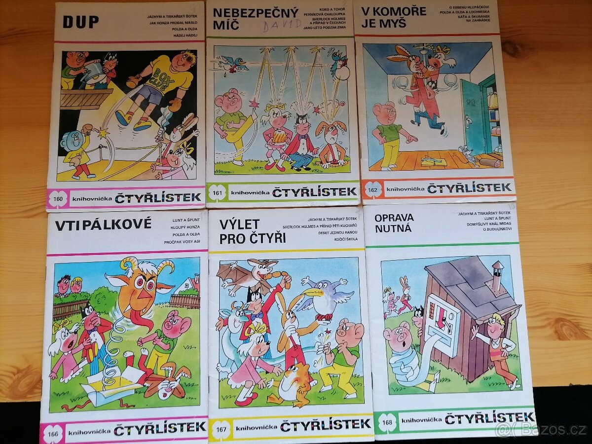 Čtyřlístek 159-178 - 2