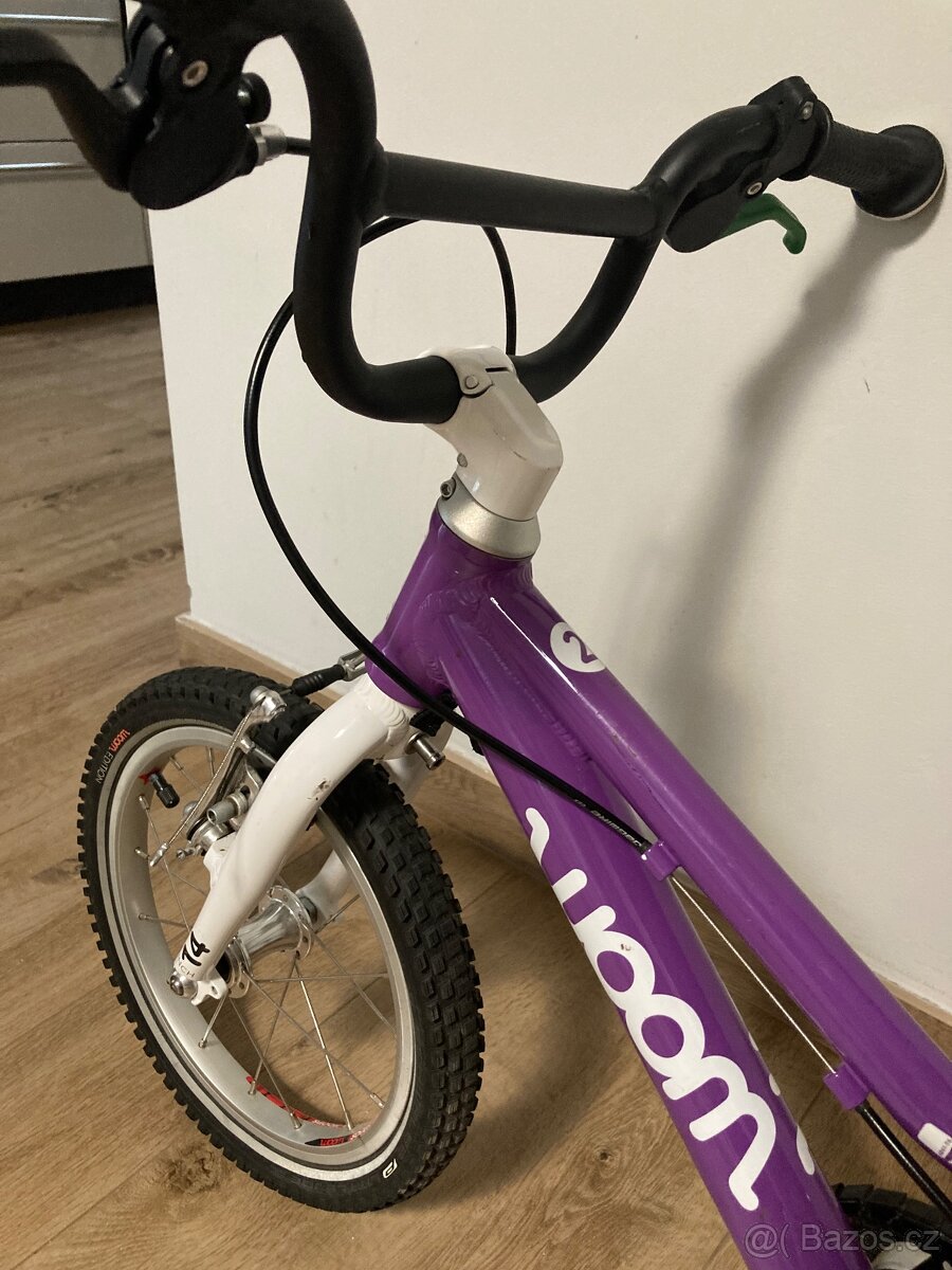 Dětské kolo Woom 2 fialove - 2