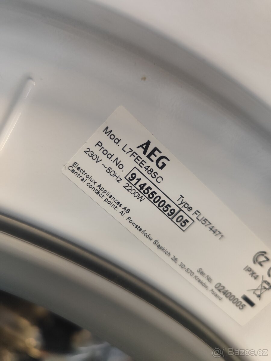 Pracka aeg l7fee48sc - 2