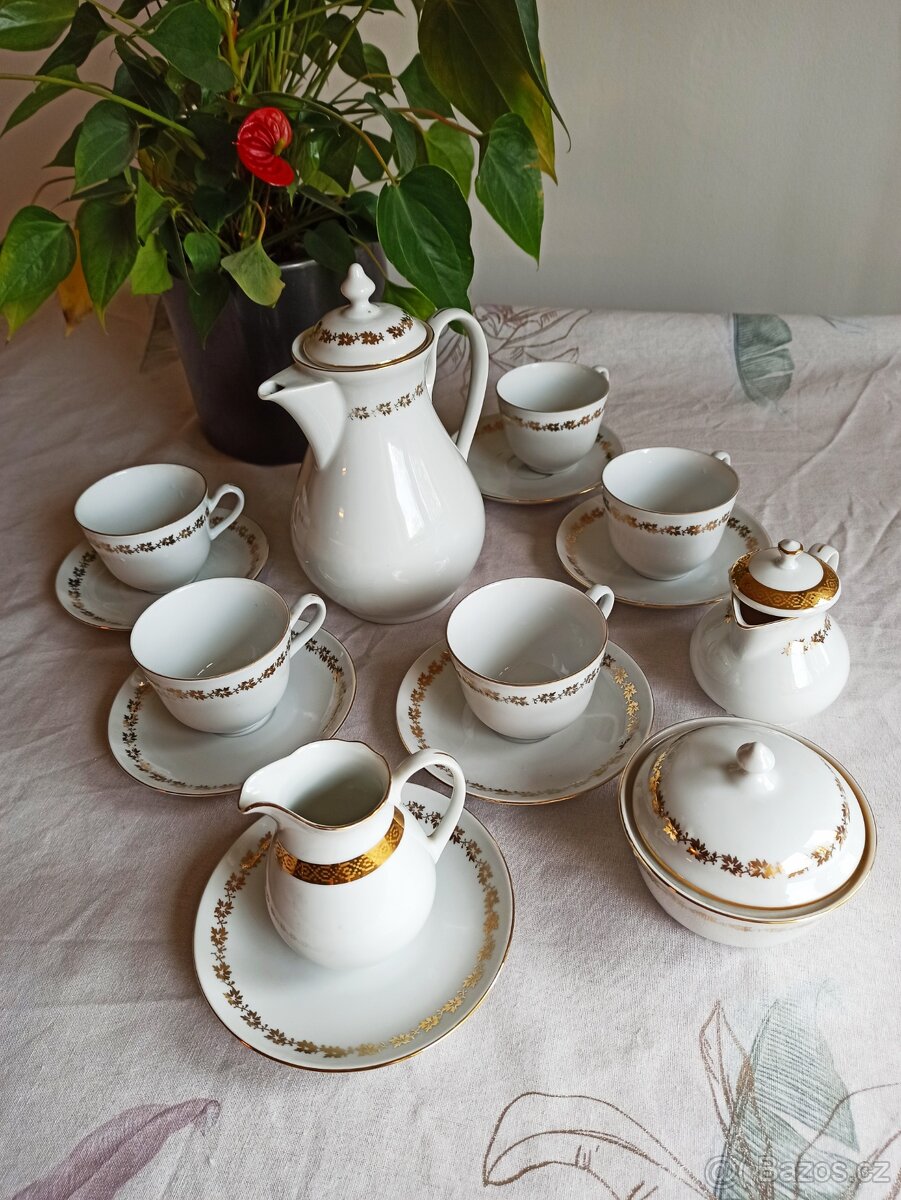 Starožitný servis Epiag Henriette - 2