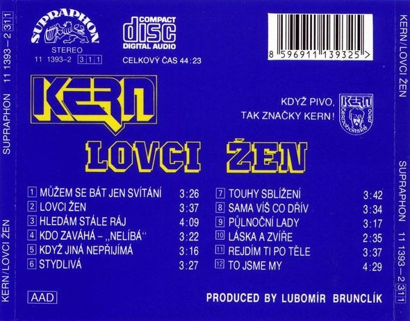 CD KERN 1991 LOVCI ŽEN NA VÝMĚNU - 2