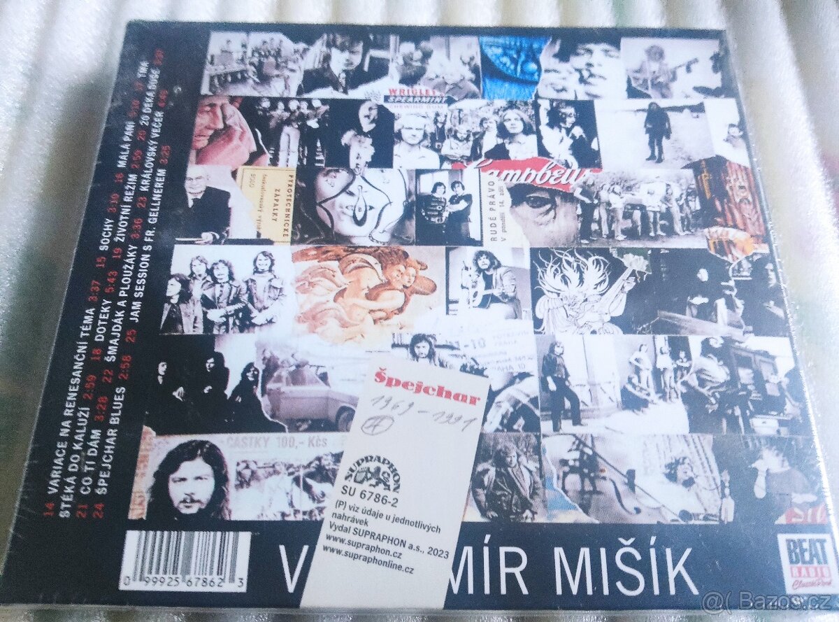 Cd - 2 cd Vladimír Mišík Špejchar 1969 - 1991 - 2
