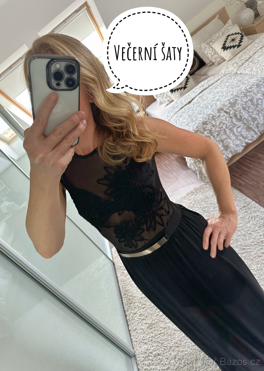 Černé večerní šaty - 2