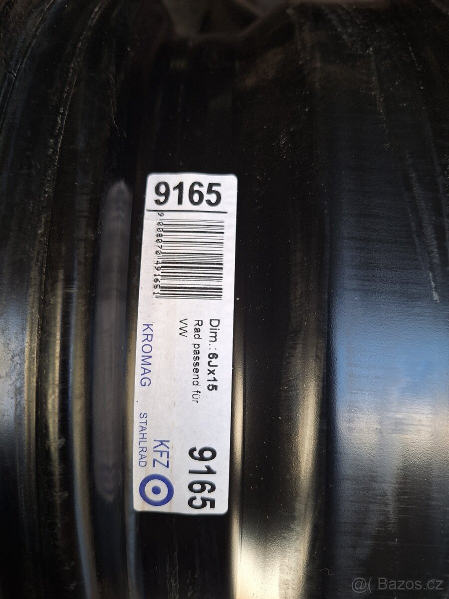 Plechový disk 5x112 R15 - 2