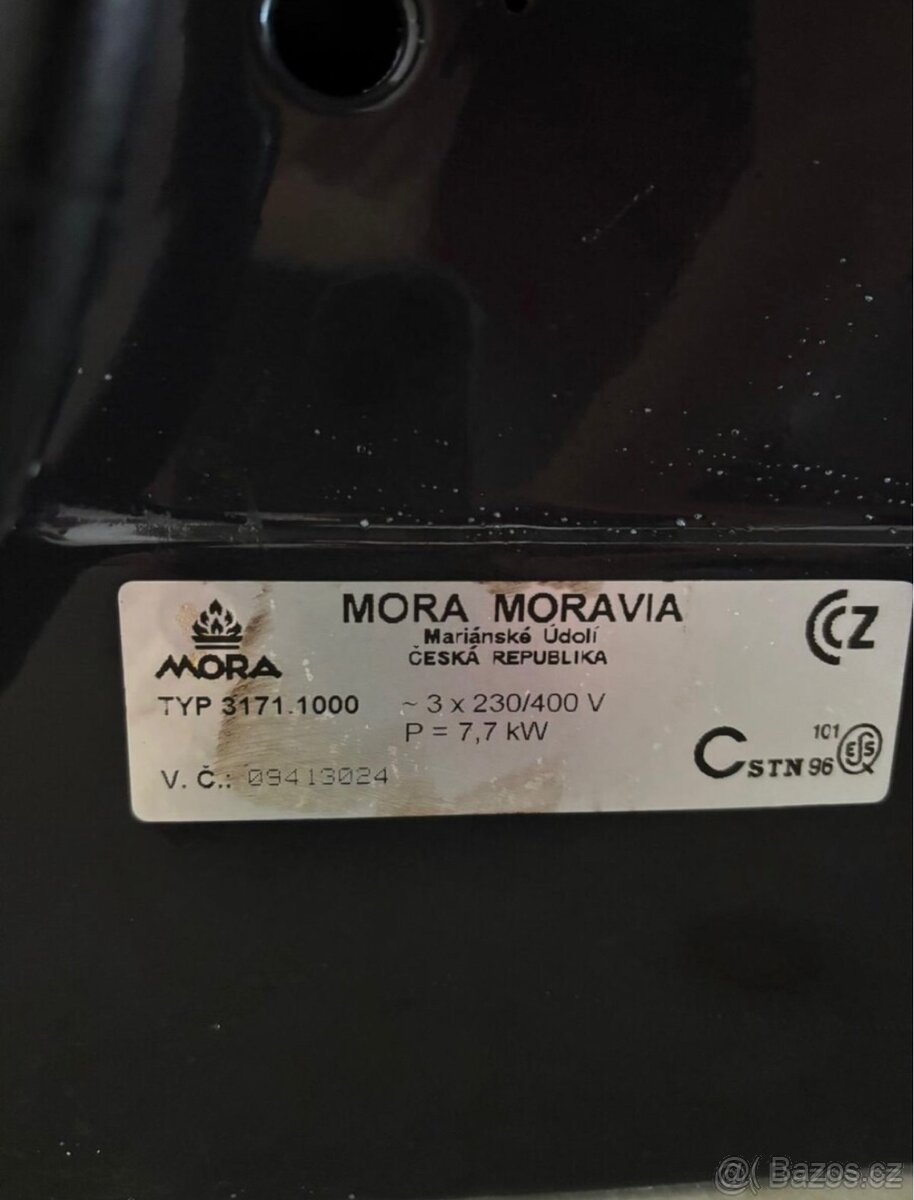 Sklokeramický sporák Mora - 2