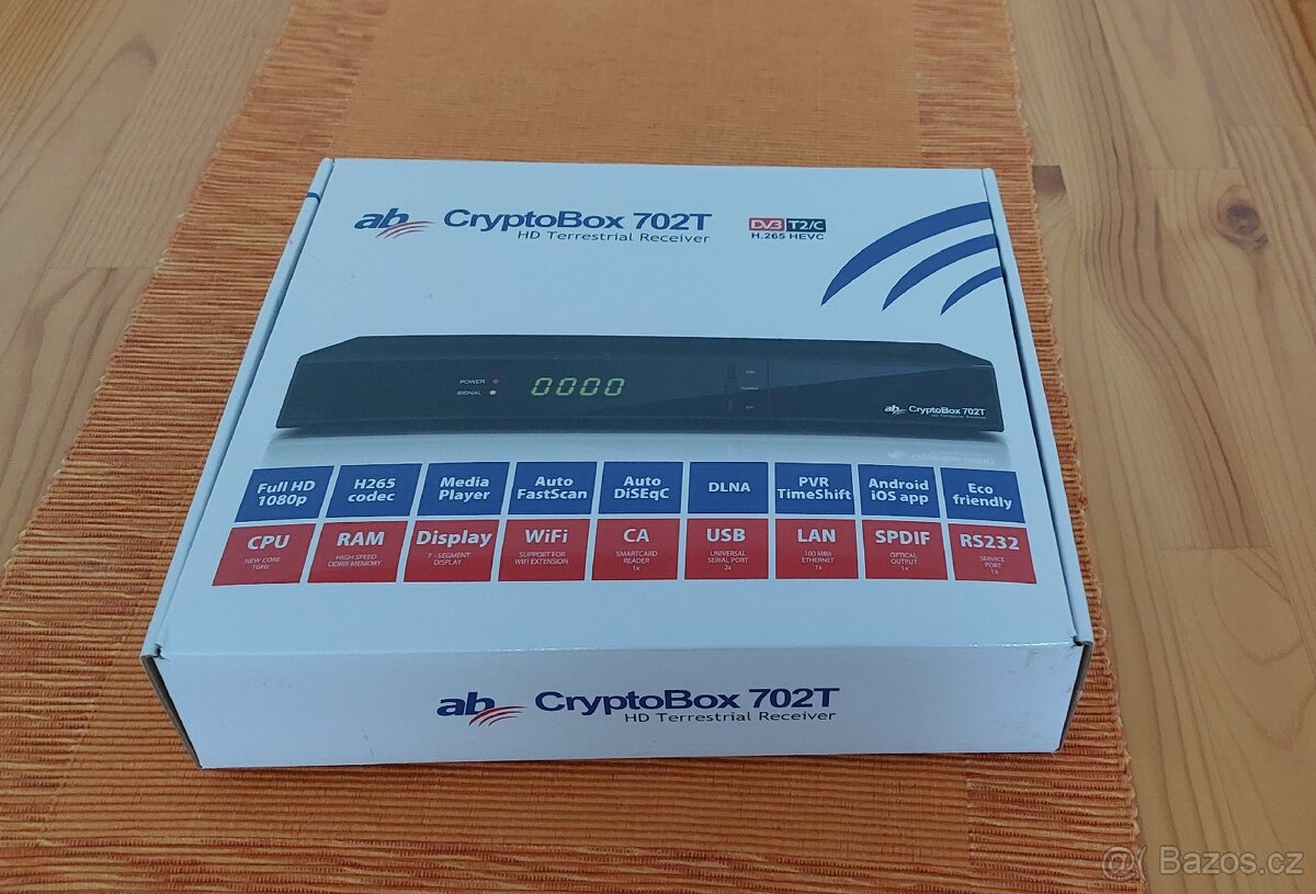 Set-top box (AB CryptoBox 702T HD) - 2