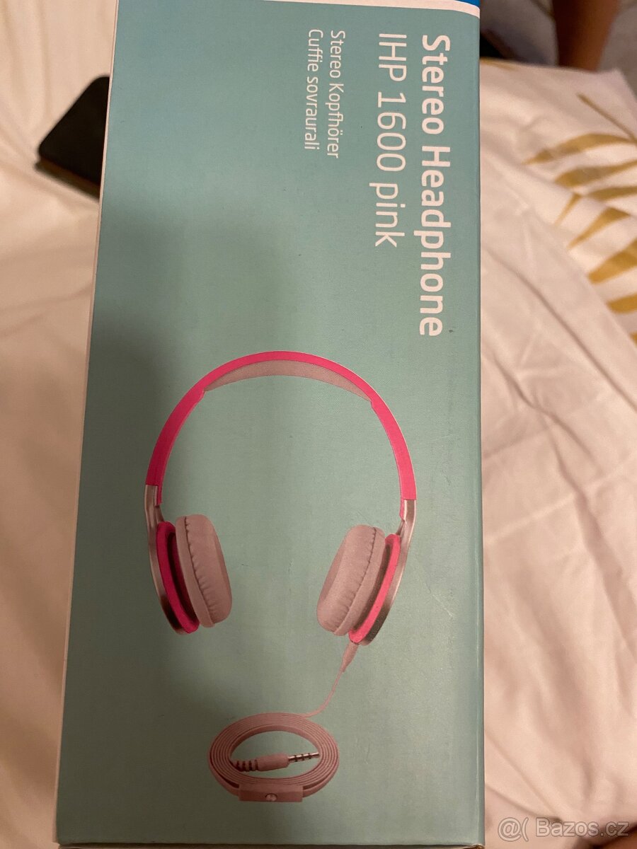 Sluchátka TDK ST100 růžová - 2