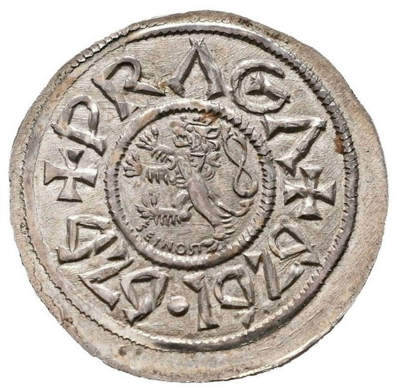 Stříbrná medaile Denár sv. Václav Československo - 2