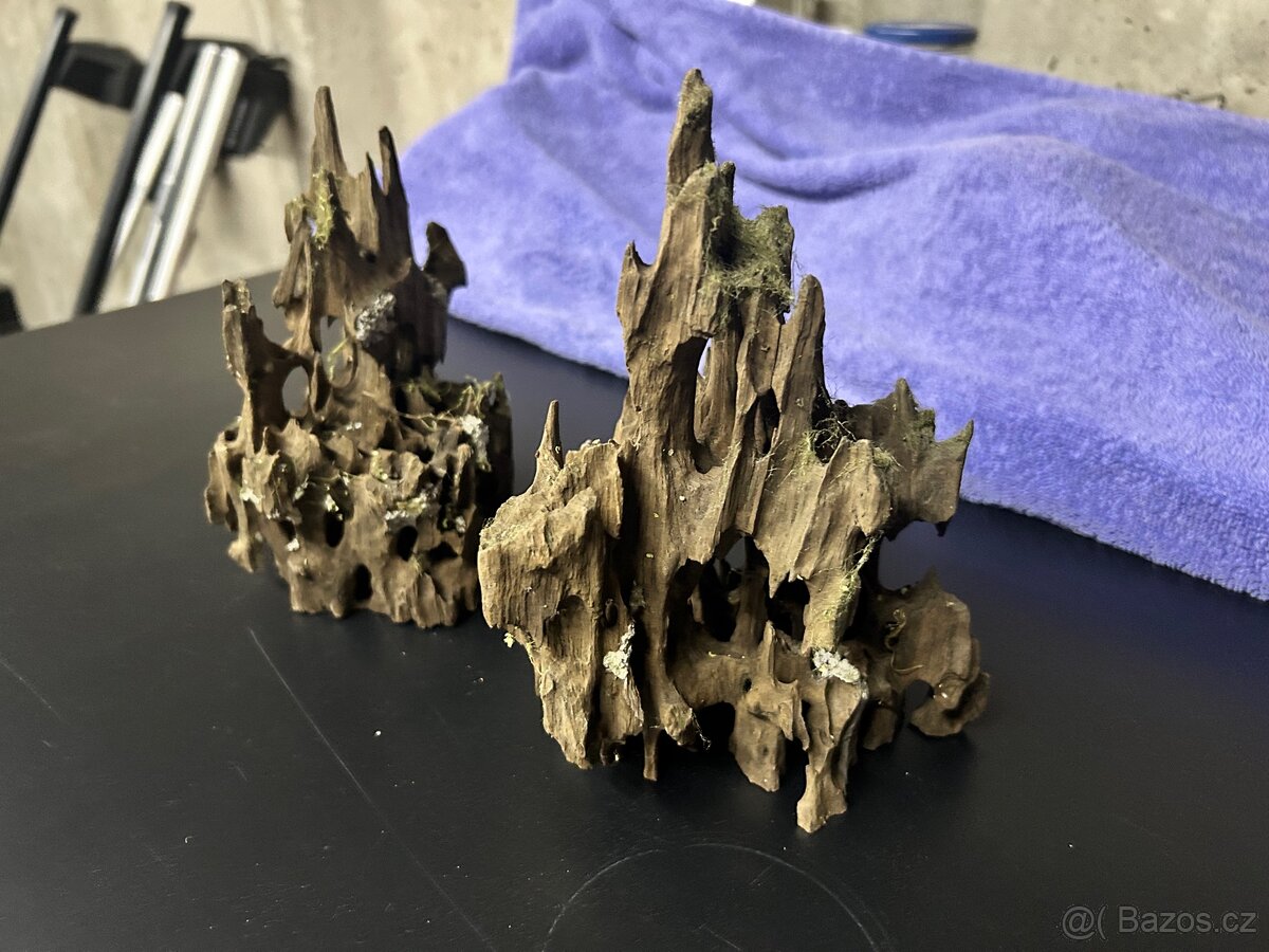 Akvárium terárium dekorace - 2