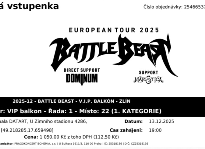 Battle Beast, Majestica, Dominium - 2