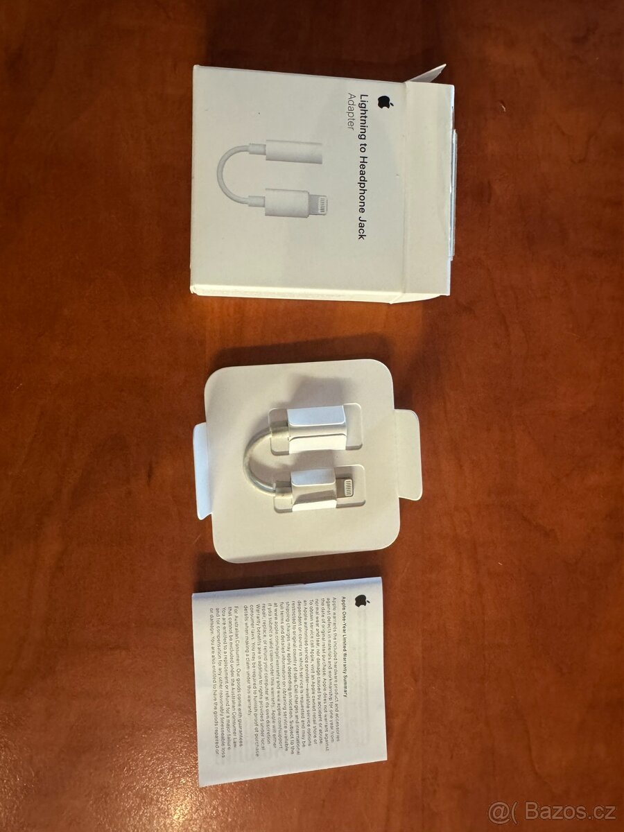 Prodám Apple Lightning adaptér pro 3,5mm sluchátkový jack - 2