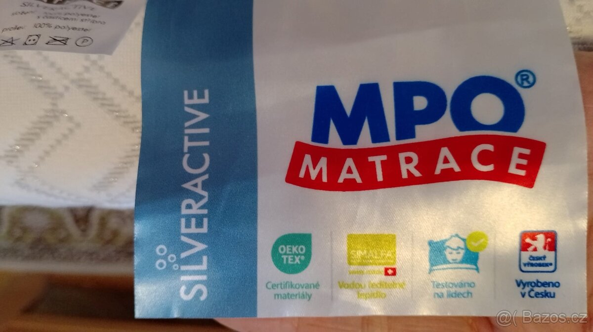 2 nové zdravotní matrace, 90x200, nepoužité - 2