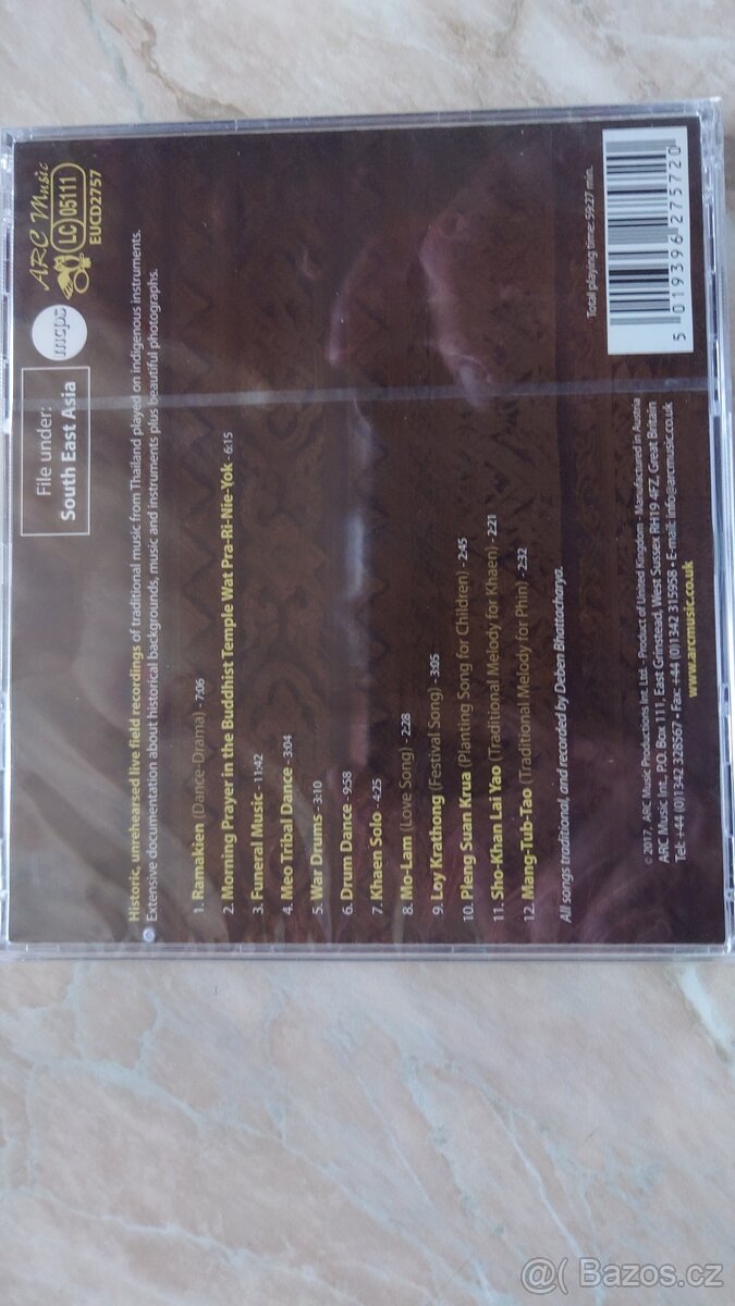 THAJSKÁ TRADIČNÍ HUDBA-CD - 2