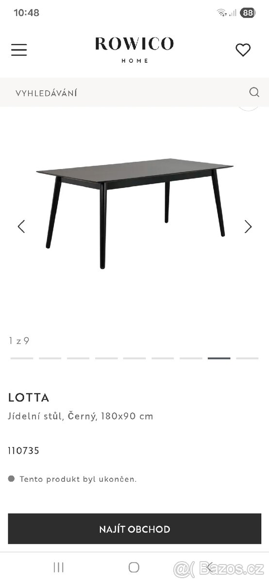 Jidelni set Rowico+Kave Home - 2