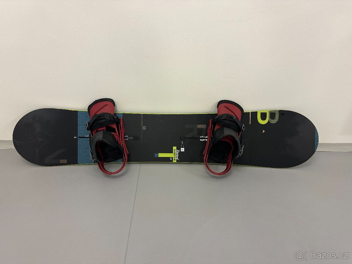 Kompletní snowboardová výbava BURTON prkno,vázání,boty a bag - 2