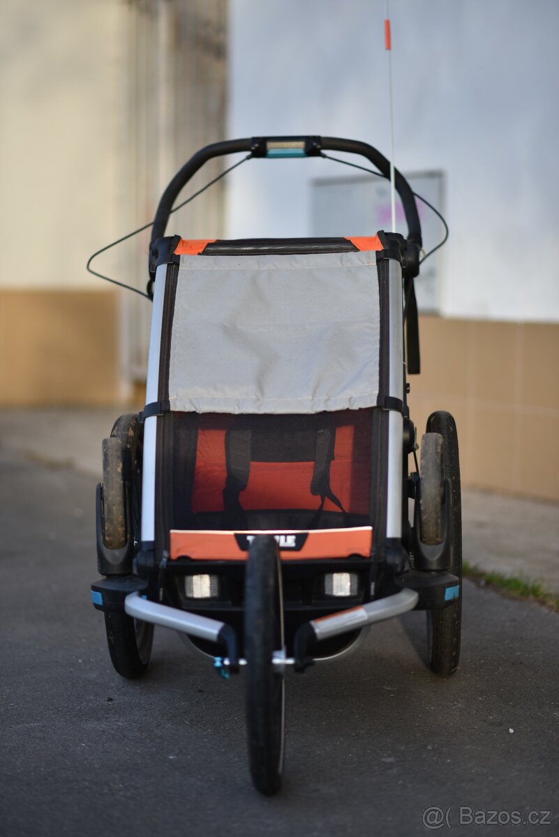 Sportovní vozík Thule Cross 1 s příslušenstvím. - 2