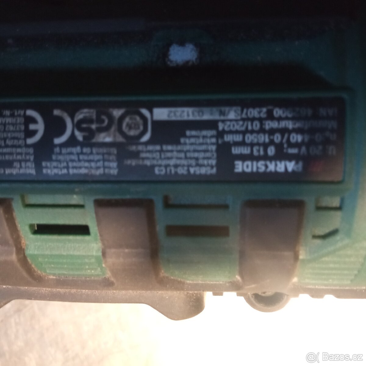 Prodám Aku vrtačka příklepová parkside - 2