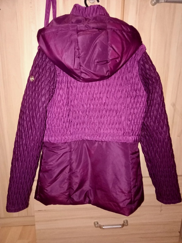 Nová dámská zimní vínová bunda vel. 40/M - 2