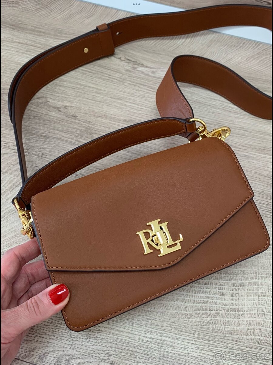 Kožená kabelka Ralph Lauren - 2