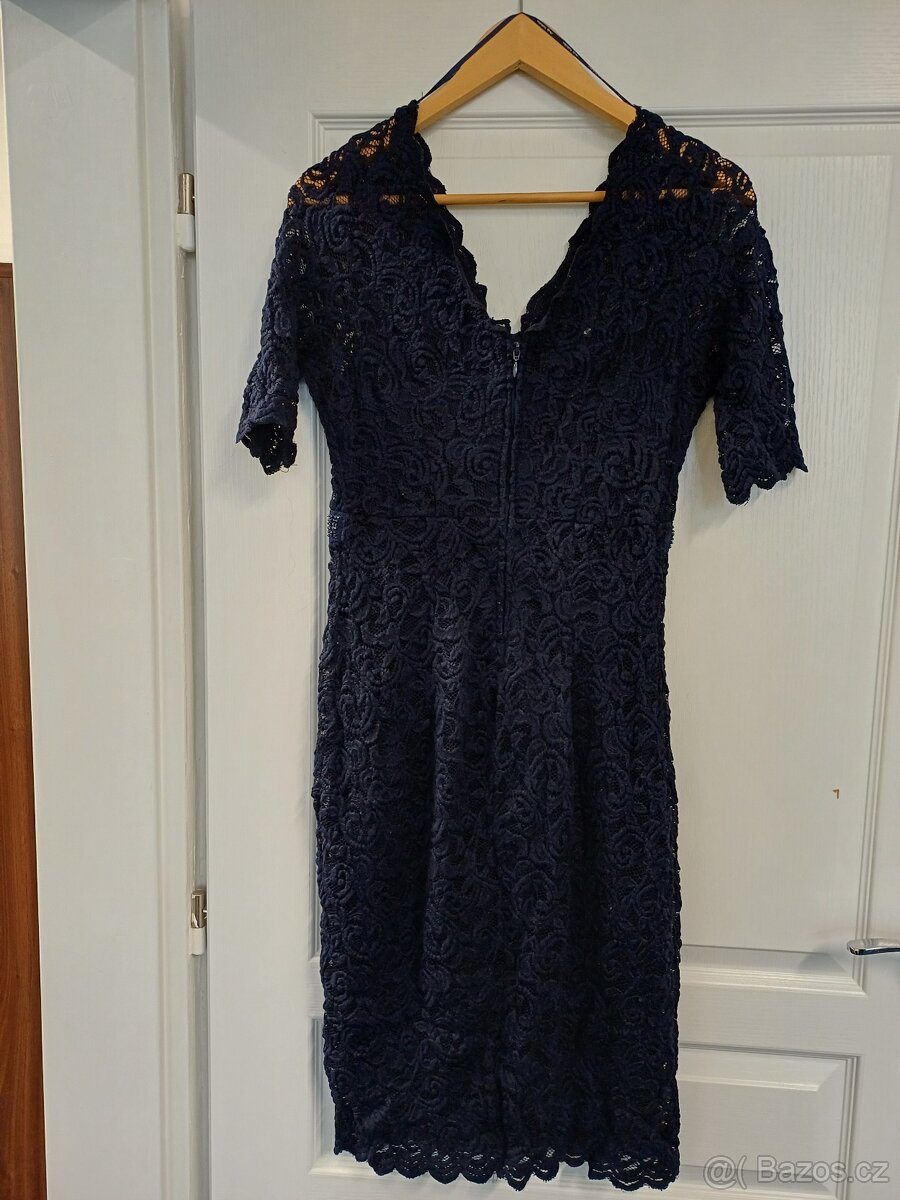 Tmavě modré společenské šaty ORSAY (vel. 38) - 2