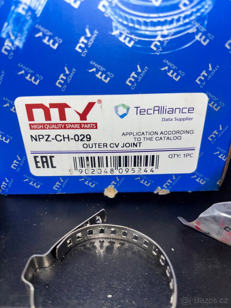 Homokinetický kloub - 2