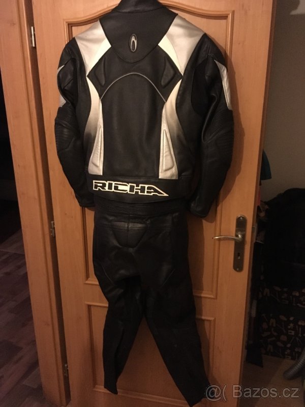 Dvoudílná kožená kombinéza - 2