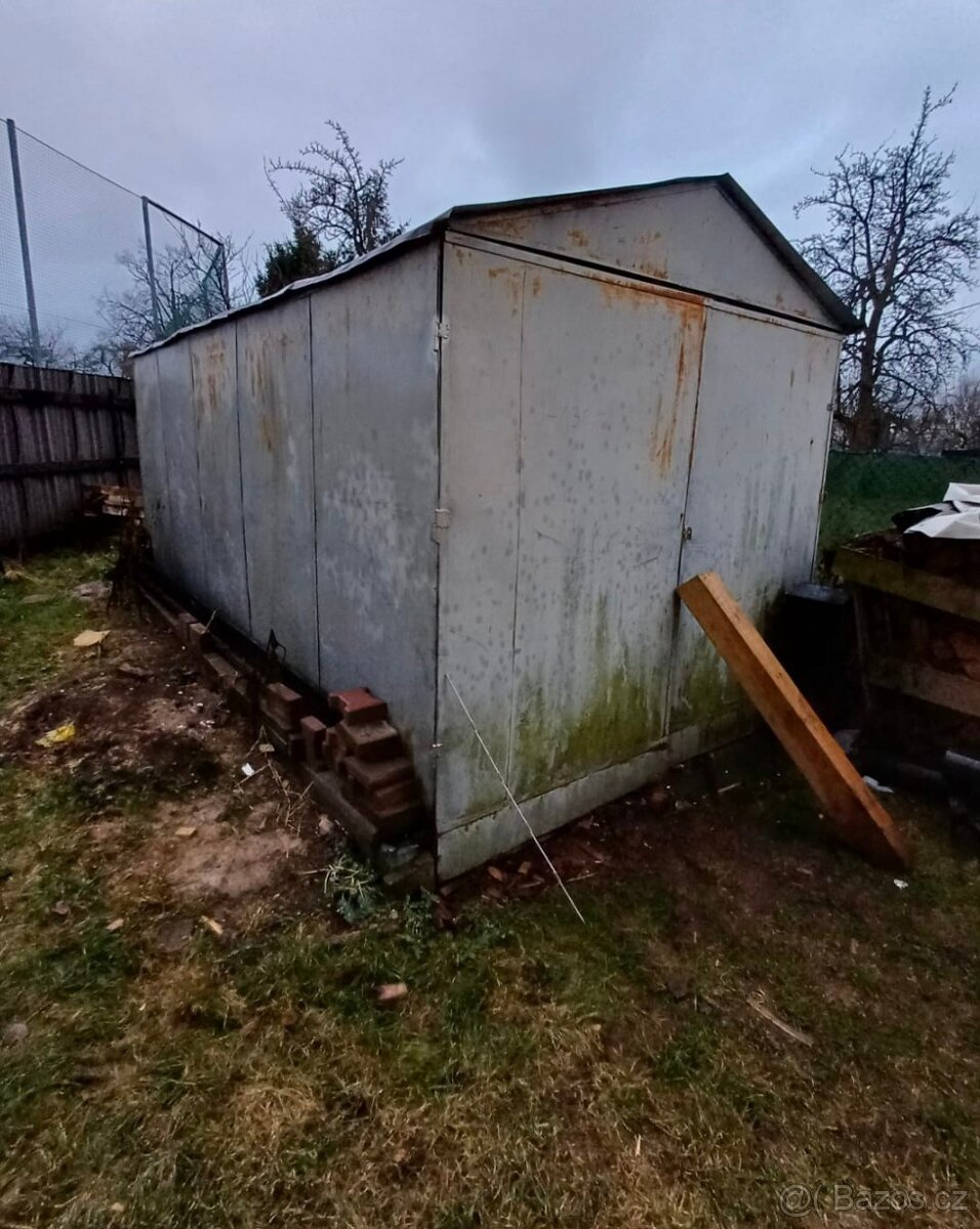 Plechová zahradní bouda - 2